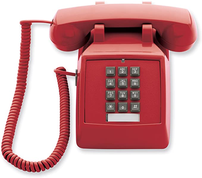 Cetis Scitec 2510E Red Single Line Emergency Desk Phone (SCI-25003)