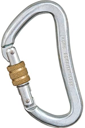 KONG Heavy-Duty Steel Plus Carabiner