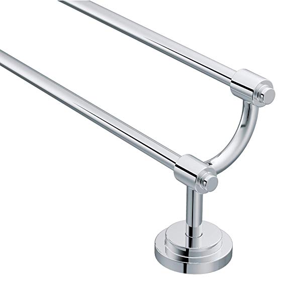 Moen DN0722CH Iso 24-Inch Double Towel Bar, Chrome