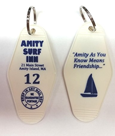 Amity Surf Inn Key Tag Inspired by the movie Jaws