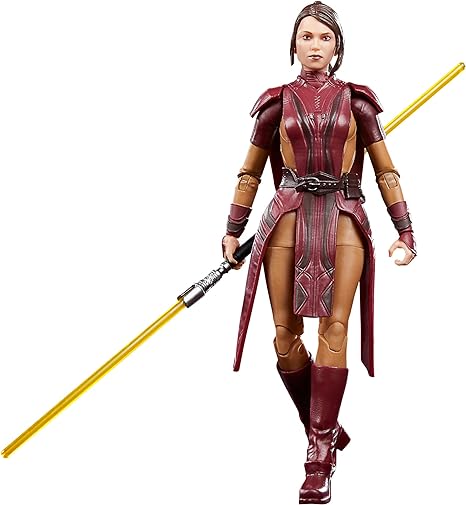 STAR WARS The Black Series Bastila Shan, Knights of The Old Republic 6-Inch Collectible Action Figures, Ages 4 and Up (F7093)