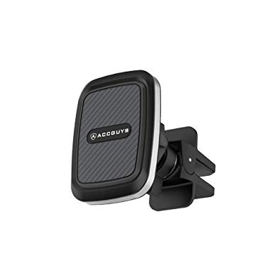 ACCGUYS Magnetic Car Phone Mount, Cell Phone Holder for Car, Air Vent with 4 Strong Magnets Compatible with iPhone X//XR/Xs/Xs Max, iPhone8/8 Plus/7/7Plus/6/6 Plus, Samsung Galaxy S10/10 /9/9 /8/8 ,