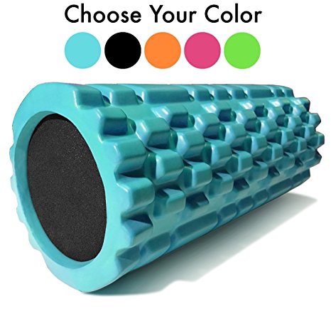 Deep Tissue Massage Roller For Myofascial Release, Physical Therapy, and Scar Tissue