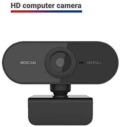 HD 1080p Webcam,Built-in Noise Reduction Microphone Stream Webcam,USB HD Webcam for PC Desktop Laptop Mac Xbox,Be Used for Video Calling, Studying, Conference, Recording, Gaming with Rotatable Clip.