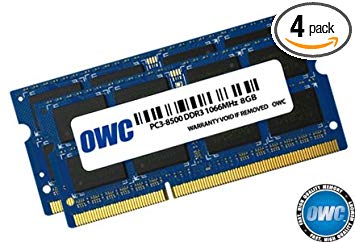 OWC 16.0GB (4 x 4GB) PC8500 DDR3 1066 MHz 240 pin Memory Upgrade Kit For Apple iMac 21.5 inch and 27 inch Models