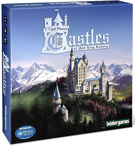 Bezier Games Castles of Mad King Ludwig Board Game