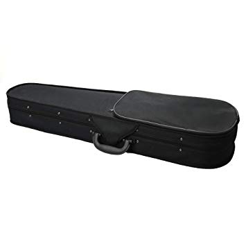 Z ZTDM 4/4 Full Size Violin Case Professional Oxford Fabric Violin Hard Case Triangular Shape Black