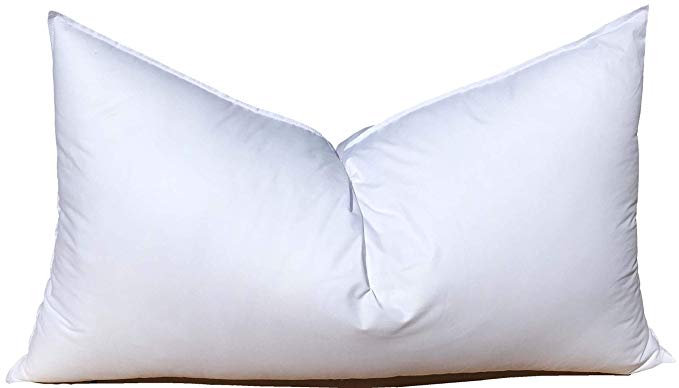 Pillowflex Synthetic Down Pillow Insert for Sham Aka Faux/Alternative (14 Inch by 36 Inch)