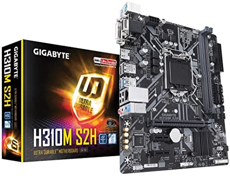 Gigabyte H310M S2H Intel Micro ATX Socket LGA 1151 Motherboard