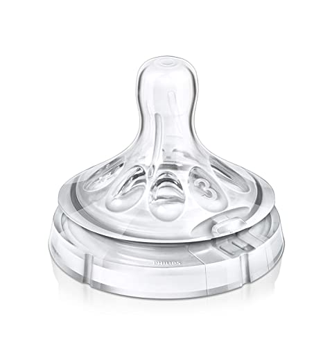 Philips AVENT BPA Free Natural Medium Flow Nipples, 2-Pack