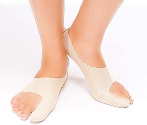 Bunion Corrector for Women (Pair) Bunion Socks - Flexible Orthopedic Bunions Correction - Small Left & Right