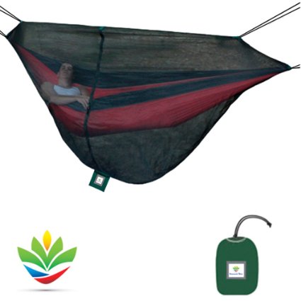 Hammock Bliss Mosquito Net Cocoon -The Ultimate Bug Free Sleeping Solution For Your Hammock