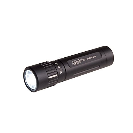 Coleman Company LED Multi-Color Flashlight, Black