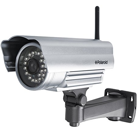 Polaroid IP351S Wireless Wifi N Bullet Outdoor IP Camera With Night Vision & Motion Detection