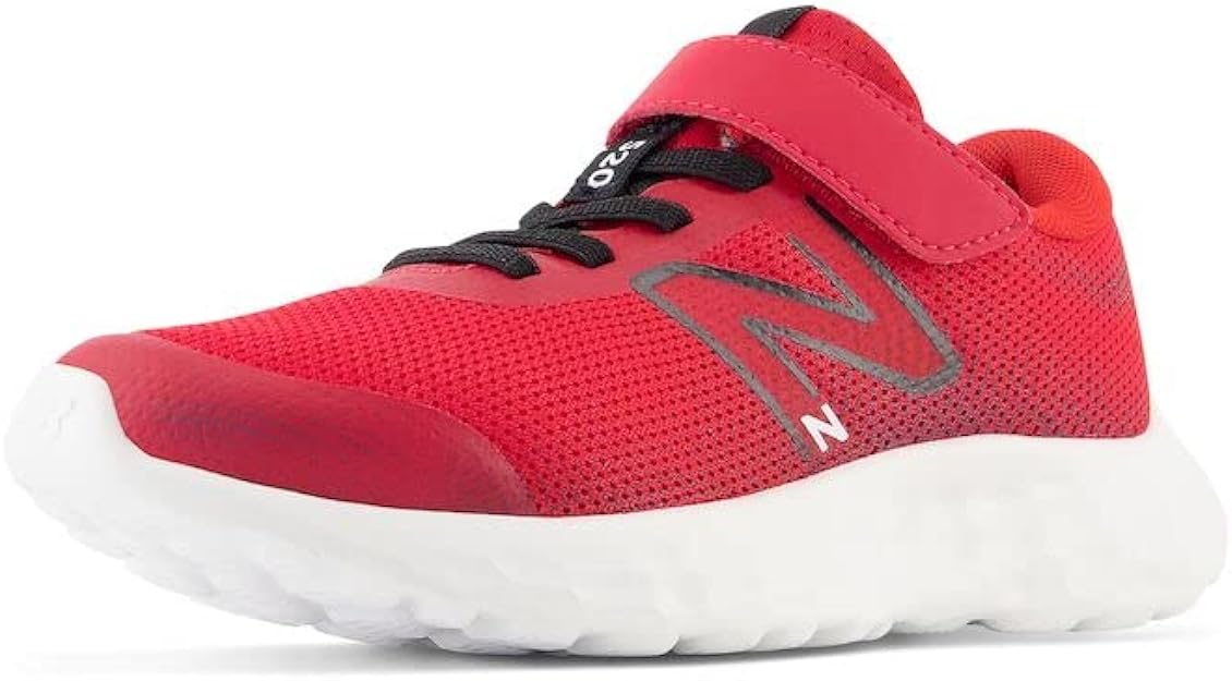 New Balance Unisex-Child Dynasoft 520 V8 Bungee Running Shoe