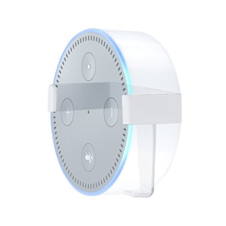 LANMU Wall Mount for Echo Dot 2nd Generation (White)