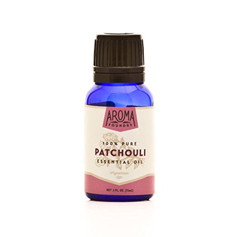 Aroma Foundry Patchouli Essential Oil - 15 ml - 100% Pure & All Natural
