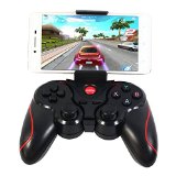 Sminiker Android Wireless Bluetooth Gamepad Game Controller for Iphone IOS Bluetooth Gamepad for Android and for Iphone IOS Platform 23 Cell Phonesmartphonetabletsmart Box Android Tv BOX Fit