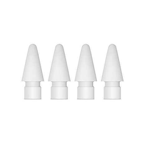 Apple Pencil Tips- Retail Packaging (White, Pack of 4)