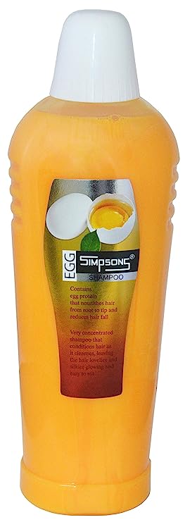 Simpsons Egg Shampoo buy big SALON/PARLOUR pack. (1000 ml)