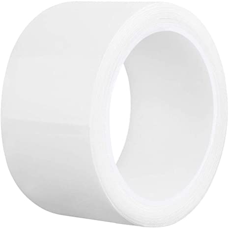 Caulk Tape White 2 Inch x 33 Feet, Waterproof PMMA Caulking Strip Self Adhesive for Kitchen Sink Bathtub Bathroom Shower Toilet