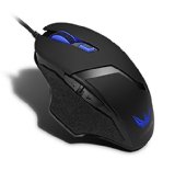 Etekcity Scroll 6E 4000 DPI Wired USB Gaming Mouse with 6 Programmable Buttons