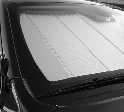 AutoHeatshield FOLDING Ultimate Windshield Sunshade for 2022 2023 Acura MDX Windshield Custom Fit Sun Shade