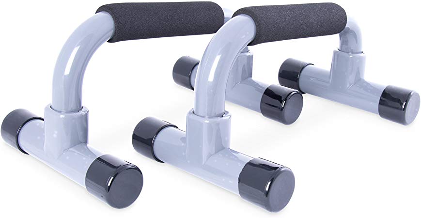 CAP Barbell HHP-003E Cap Push Up Bars, Gray