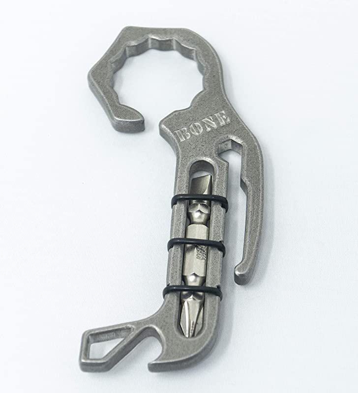 Stainless Steel Bone Opener Multitool Keychain