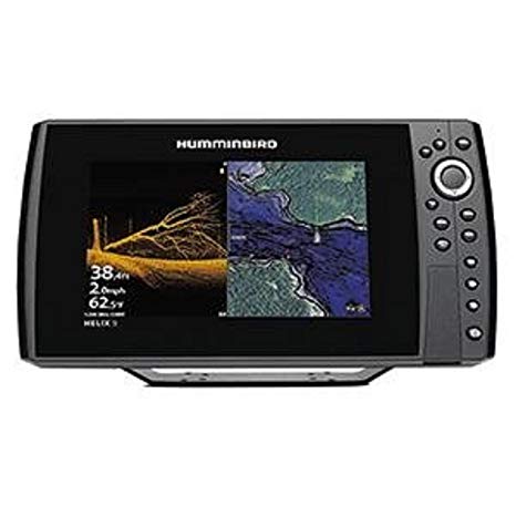 Johnson Outdoors Hummingbird 410500-1 Helix 9 Chirp Mega DI GPS G2N fishing-charts-and-maps, Black