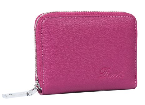 Dante RFID Blocking Leather Credit Card Wallet for Women, Mini Wallet