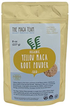 Raw Organic Peruvian Maca Root Powder - Fresh Wildcrafted Harvest, Fair Trade, Gmo-free, Raw & Vegan,, 8 Oz - 25 Servings