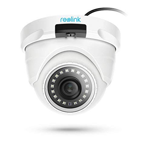 Reolink D400 PoE Camera 4MP Super HD Support Audio Dome Outdoor Home Surveillance Cam Only Work with Own Brands NVR or Kits