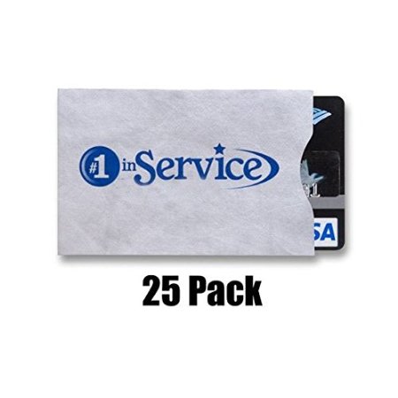 Number 1 in Service Rfid Blocking Secure Sleeve for Id, Credit & Payment Cards, By Identity Stronghold