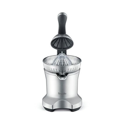 Breville BCP600SIL Motorized Citrus Press Juicer, Silver