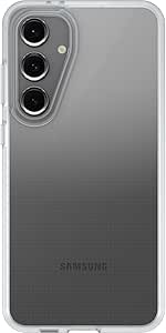 OtterBox Samsung Galaxy S24 FE React Series Case - Clear, Ultra-Thin, Pocket-Friendly, Raised Edges Protect Camera & Screen, Wireless Charging Compatible