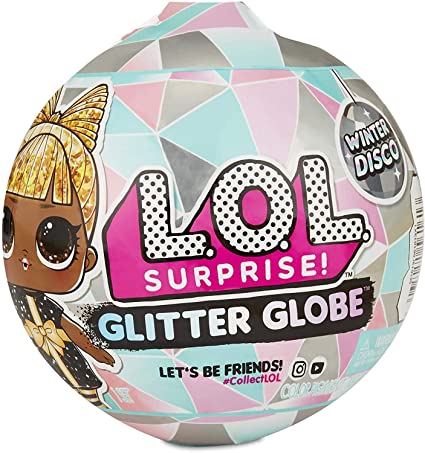 LOL Surprise 561606E7C Glitter Globe Doll Winter Disco Series, 8 Surprises, Multi