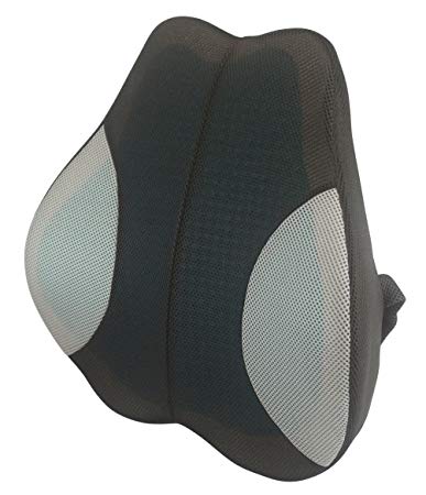 Lumbar Support for Office Chairs and Cars - Cooling Gel with Memory Foam for Comfort and Support