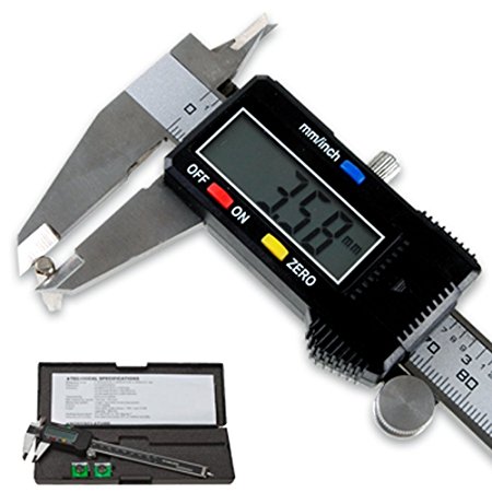 Lychee 150mm (6 inch) Electronic Digital LCD Vernier Gauge Caliper Micrometer