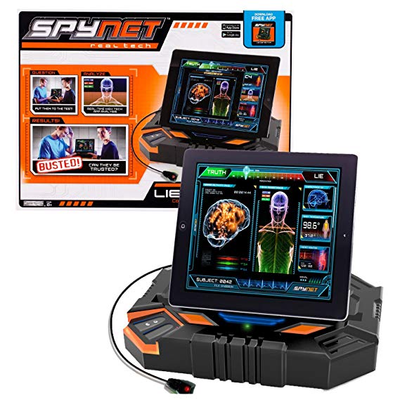 SPYNET REAL TECH LIE DETECTOR - IPAD NOT INCLUDED