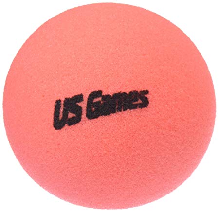 US Games Uncoated Economy Foam Balls (8-Inch)