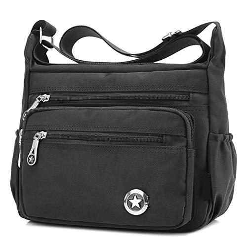 Casual Crossbody Handbags Shoulder Bags for Women Waterproof Nylon Messenger Bags