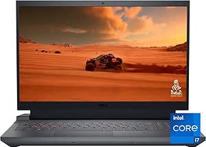 Dell G15 5530 Gaming Laptop 2023 15.6” FHD 1920 x 1080 120 Hertz Intel Core i7-13650HX NVIDIA GeForce RTX 4050 16GB DDR5 1TB SSD Backlit Keyboard Wi-Fi 6 Bluetooth 5.3 720p HD Camera Windows 10 Pro