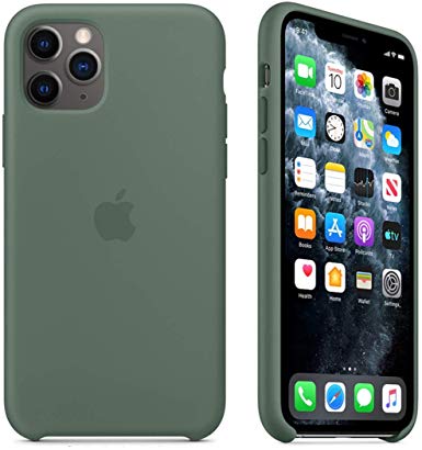 Maycase Compatible for iPhone 11 Pro Case, Liquid Silicone Case Compatible with iPhone 11 Pro (2019) 5.8 inch (Green)