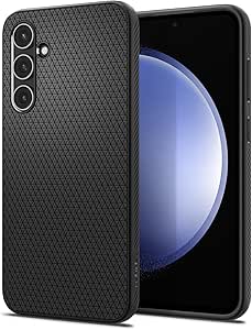 Spigen Liquid Air Phone Case Compatible with Samsung Galaxy S23 FE 5G - Matte Black