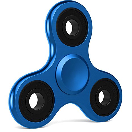 Hand Spinner Tri-Spinner Fidget Toy High Speed killing Time Best Stress Reducer for ADD, ADHD, Anxiety and Adult Children By MissDill
