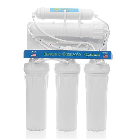 Carbon Filter 3 2 Ultrafiltration Water Purifier 5-Stage Reverse Osmosis Drinking Water Filter System by Wyness