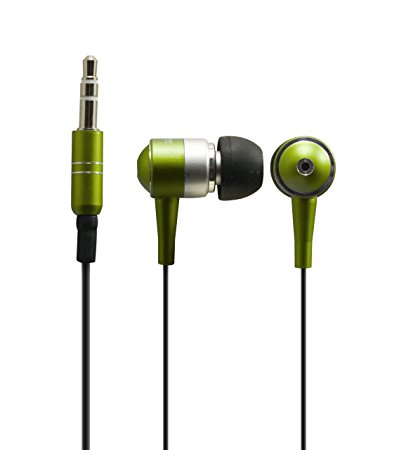 Sentry HO485 Metalix In-Earbuds with Case, Green