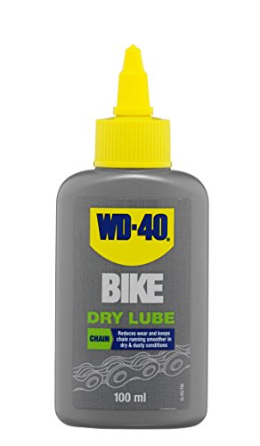 WD-40 BIKE Dry Lube, 100ml Drip Oil, Perfect for your bike chain in dry conditions, Easy to apply