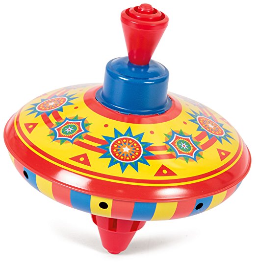 Schylling Little Tin Top (Colors and Designs May Vary) Toy